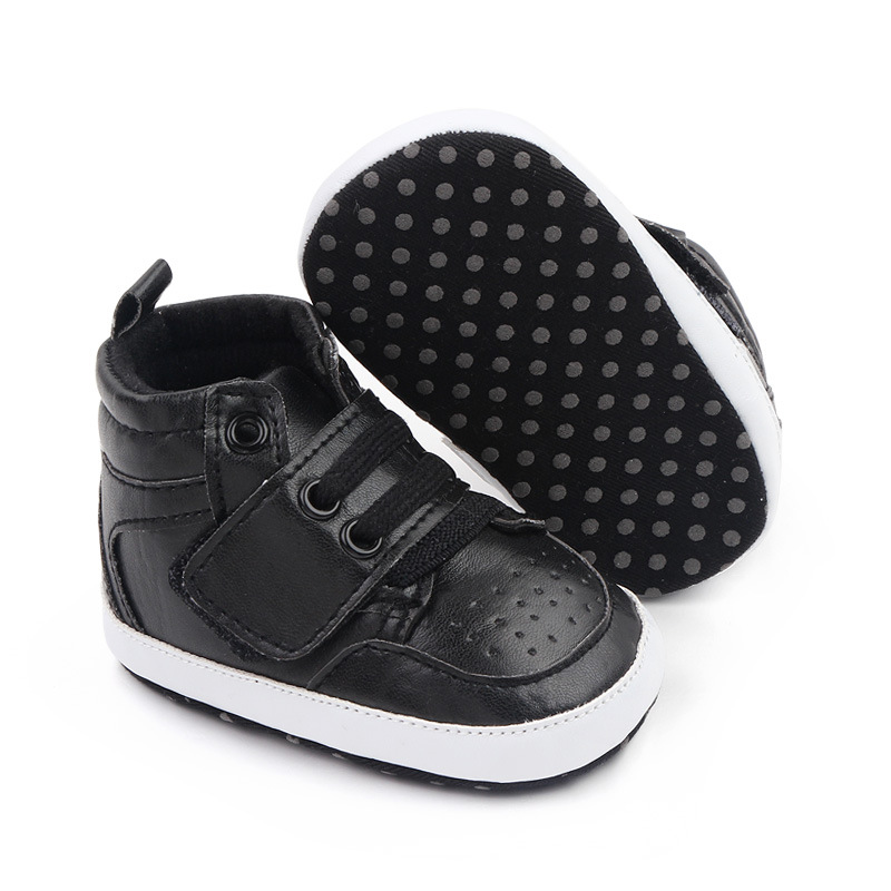 Wholesale of high-top casual sports soft-soled shoes for baby boys aged 0-12 months, baby shoes and walking shoes 2755 pic 5