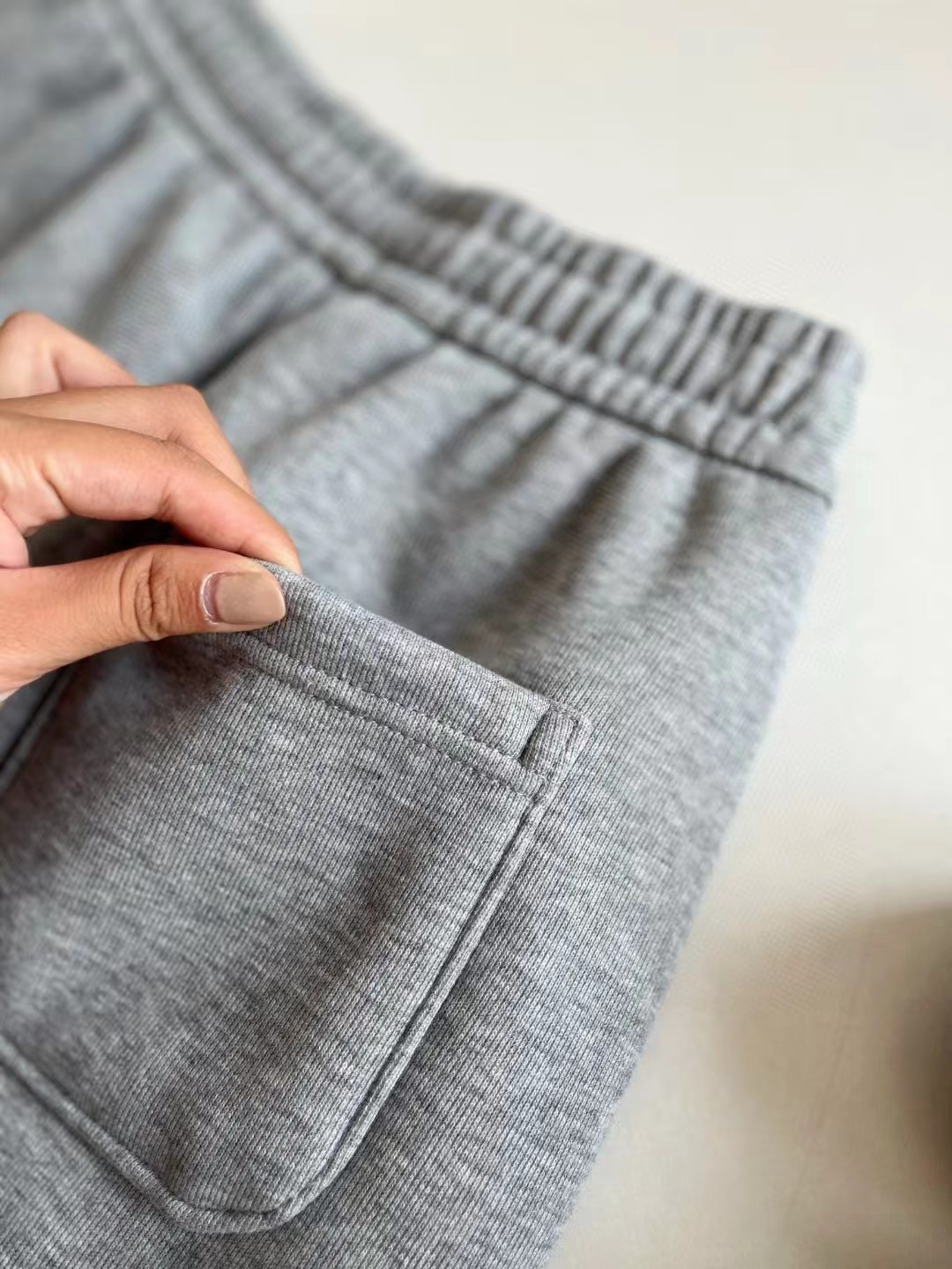 女装韩系高品质加厚高腰镰刀裤 显瘦百搭山本阔腿香蕉裤 代发详情23