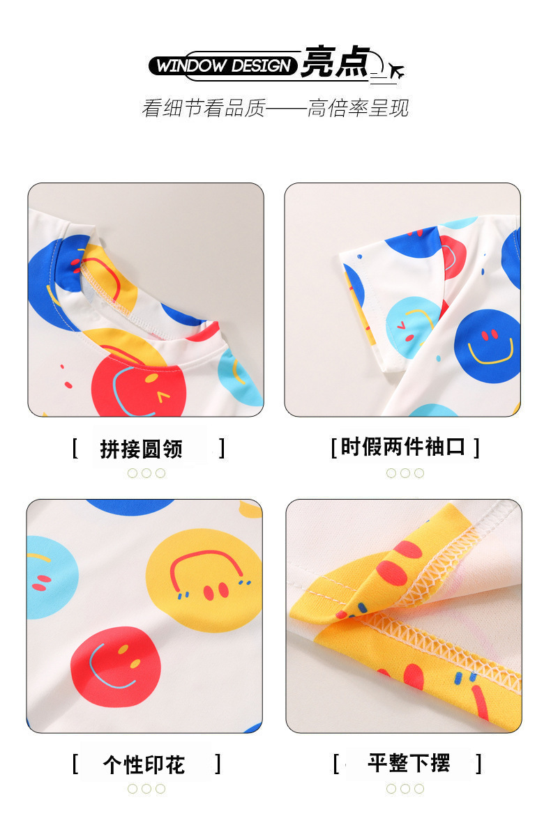 儿童t恤春夏款短袖卡通夏季速干打底衫男女童中小童潮款跨境童装详情5