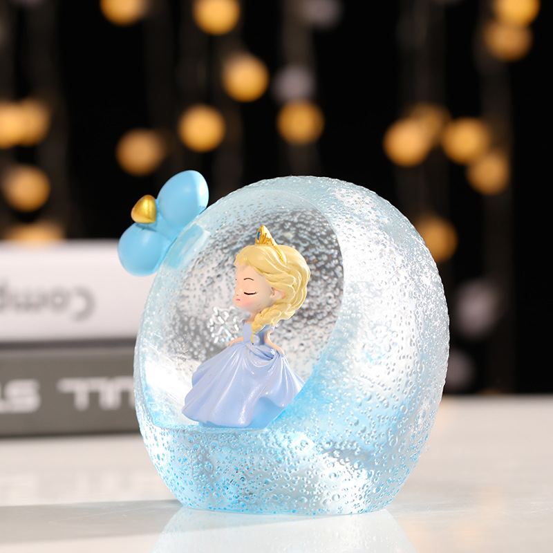 Wholesale of creative new gradient color Magic Princess star lights, girlish heart luminous night lights decorative gifts pic 10