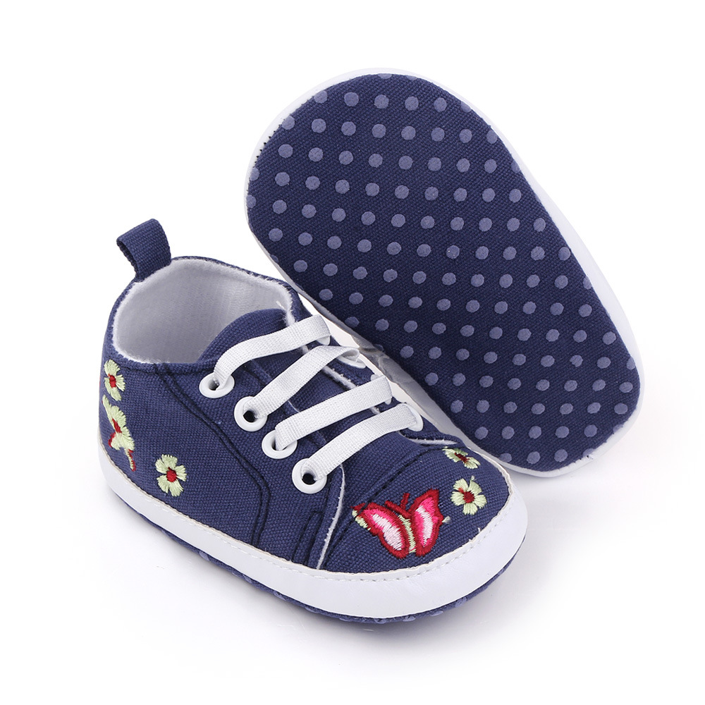 baby shoes Baby shoes Embroidered 0-1 year old baby soft-soled walking shoes Early education shoes 2228 pic 14