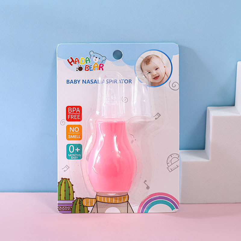 Baby manual nasal aspirator, cold nasal discharge and nasal congestion cleaner, silicone baby pump nasal aspirator pic 10