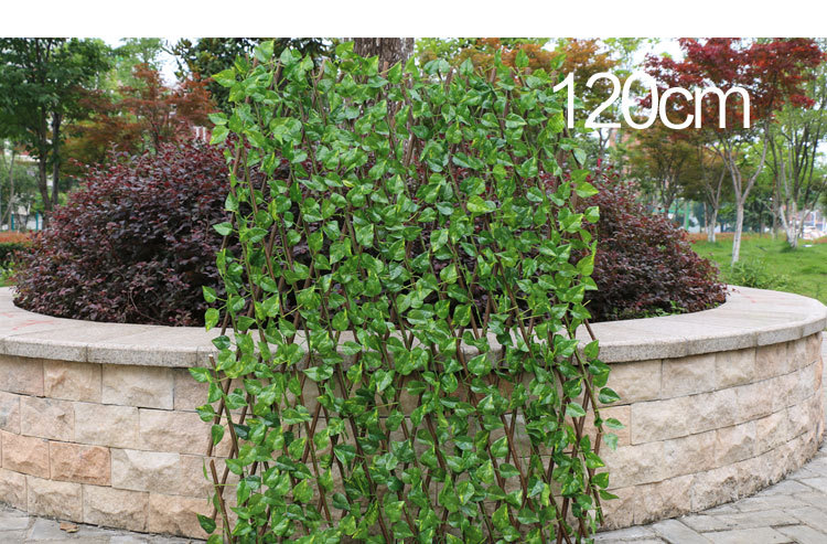 Artificial fence guardrail net, artificial grass fence net, artificial plant leaf fence, artificial rattan fence, artificial flower, artificial lawn, artificial tree, artificial rattan, artificial flower, artificial green pic 31