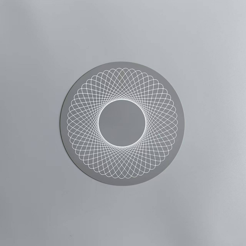 nhhuahu high-temperature resistant, washable and oil-proof table mat, 20cm round silicone heat insulation pad, wound texture induction cooker protection pad, placemats and coasters pic 9