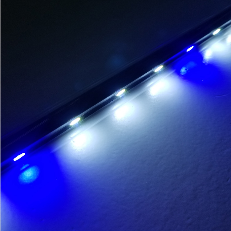 Aquarium fish tank decorative light, Baojie T4-LED aquarium light, multi-color single-row light, fish tank lighting lamp, aquatic plant light pic 22