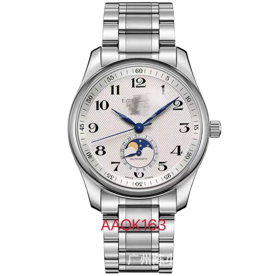 厂家直销八针月相名匠手表男士全自动机械表跨境外贸订单名匠男表详情6