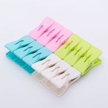 【厂家直销】半连体塑料夹子晾衣架衣服晾衣夹家用防风晾晒夹衣夹详情17