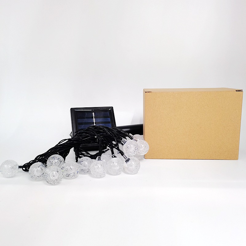 Solar light strings, flashing light strips, landscape lights, seven-color outdoor waterproof courtyard decorative lights, Easter pic 3