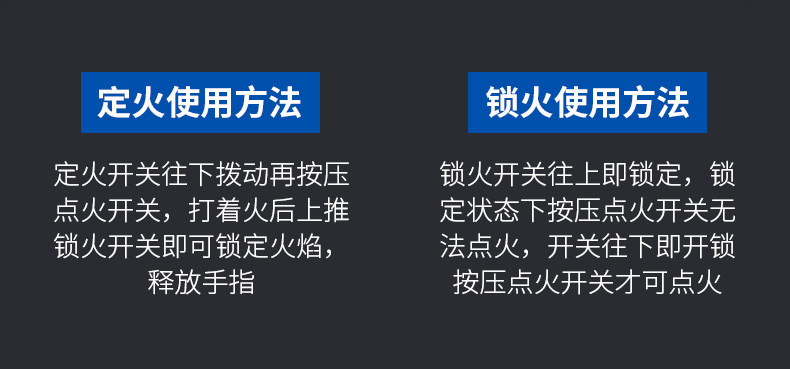 Wholesale cigar-specific moxibustion lighters, windproof direct spray household igniters, cooking spray guns pic 19