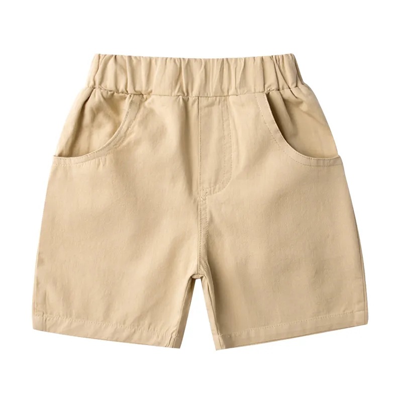 童装工装裤短裤夏季薄款男童休闲裤新款儿童夏装纯色五分外贸爆款详情6