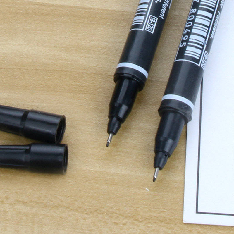 Wholesale of new creative double-headed marker pens, small double-headed outlining pens, marking pens, CD pens and outline pens from Japan and South Korea pic 5