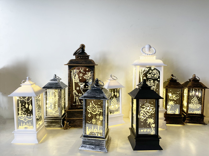 New Eid al-Fitr and Ramadan lanterns, festival decorations, laser LED string lights, handicrafts, ornaments and furniture pic 4