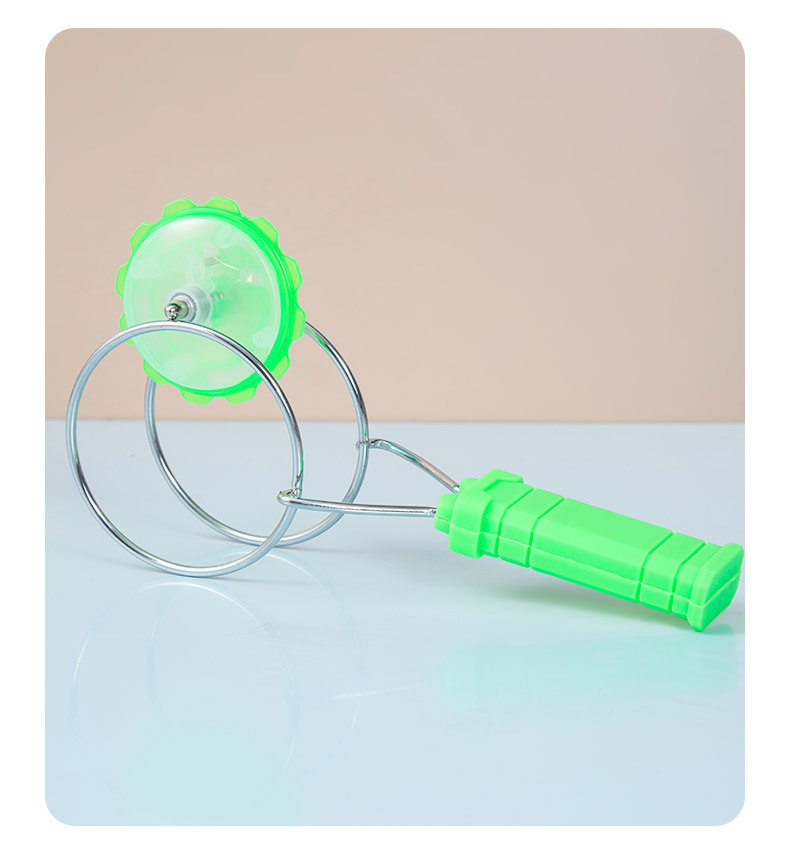 魔力飞转陀螺地摊新奇玩具批发七彩发光陀螺魔幻轨道磁性旋转陀螺详情8