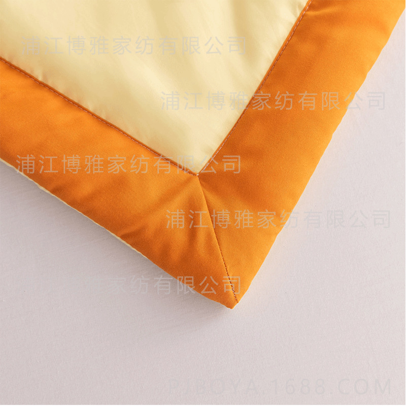 New modern and simple solid-color soybean fiber summer cooling quilts, washed cotton quilts, gift single and double air-conditioned quilts wholesale pic 15