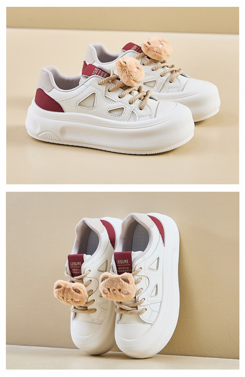 2024秋季小白鞋新款韩版ins女学生厚底增高运动板鞋休闲街拍MXD08详情22