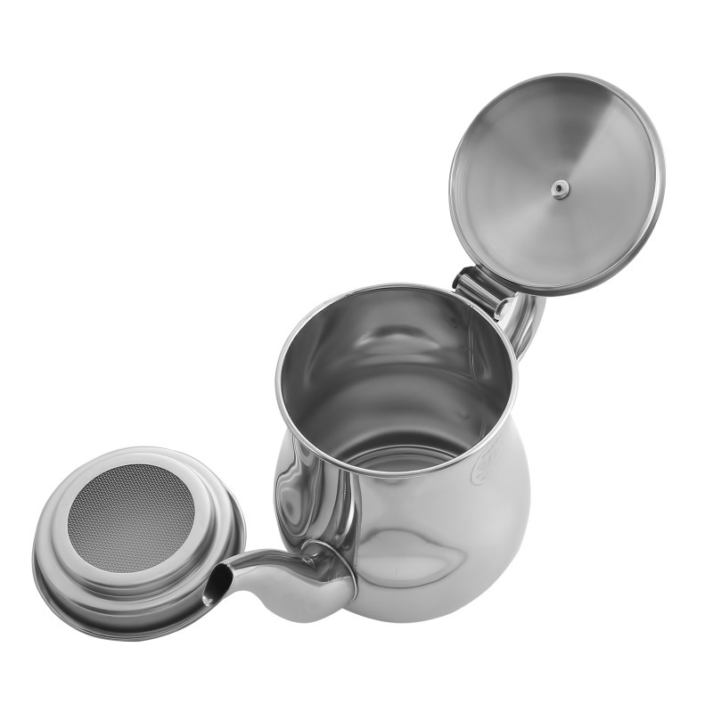 家用不锈钢防漏过滤网油壶厨房储油罐做饭倒油瓶详情9