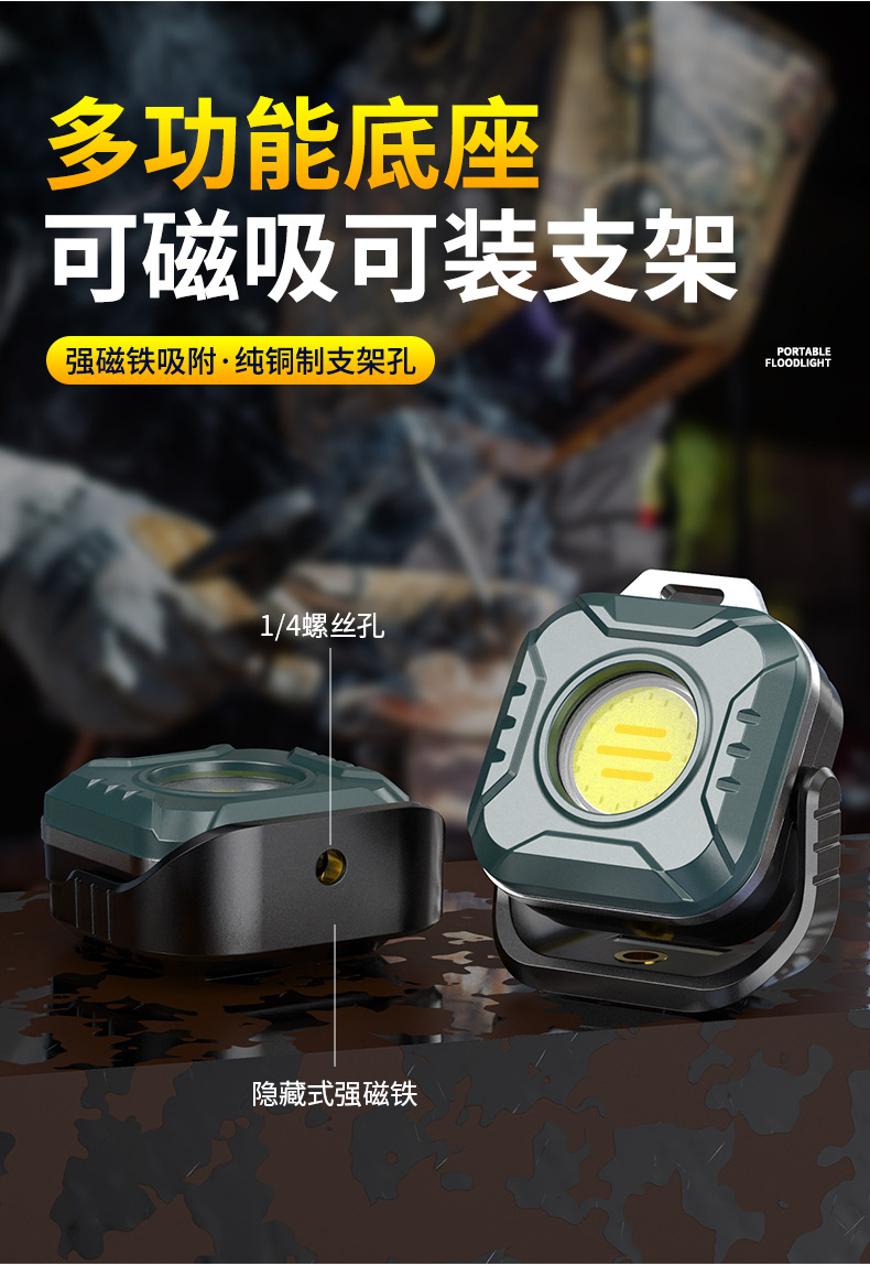 KXK-986工作灯电子灯野营户外露营灯应急SOS闪烁救援灯详情10