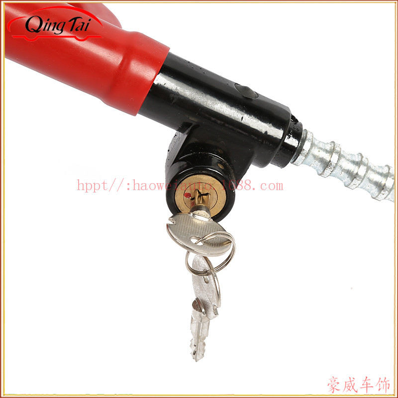热销汽车安全用品汽车方向盘锁防身可伸缩防盗汽车锁厂家直销批发详情9