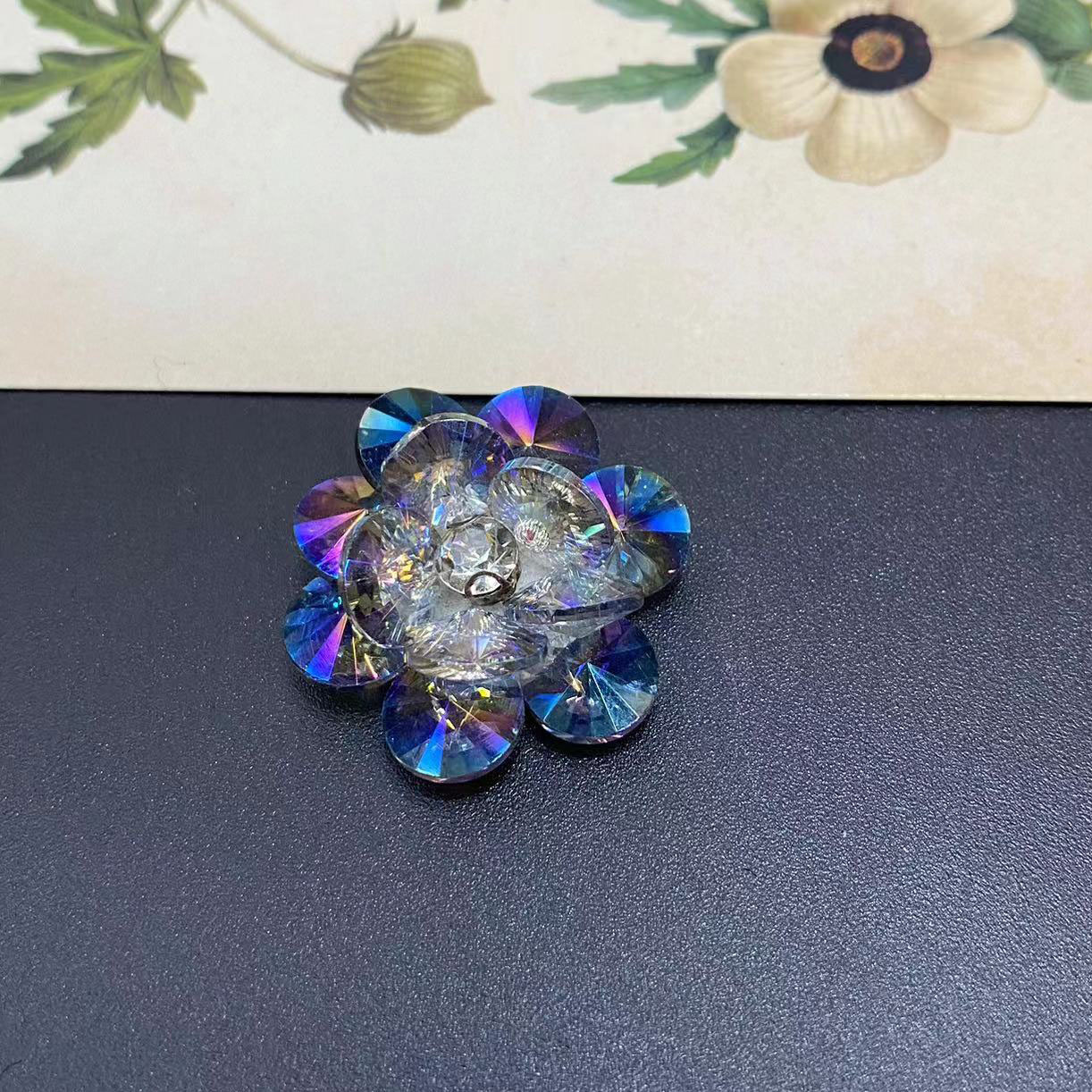 水晶手工花发饰配件鞋子帽子服饰辅料配件发箍发夹配件  厂家直批详情10