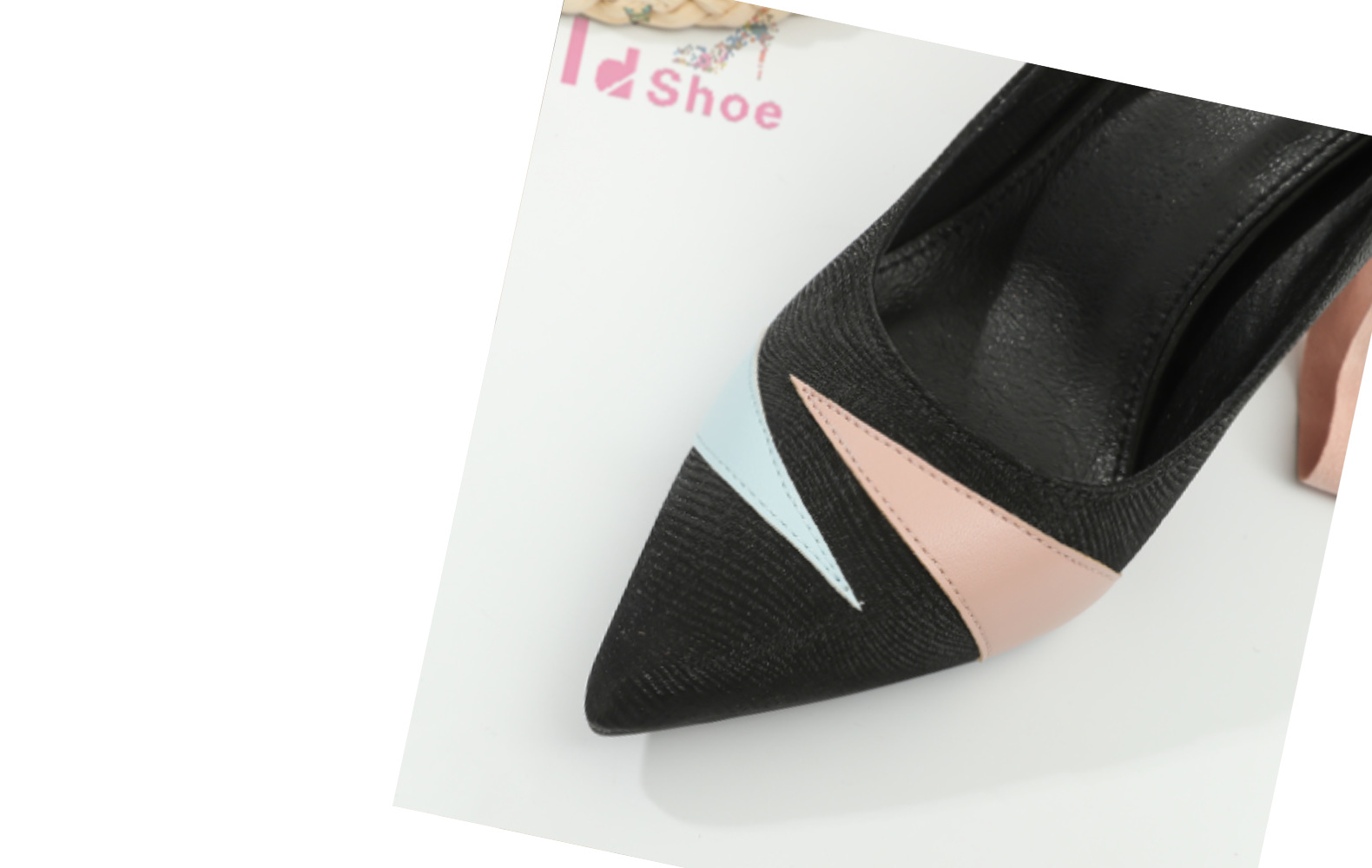 2022女春季新款尖头浅口细跟高跟鞋百搭性感绑带广州女鞋工艺鞋详情7