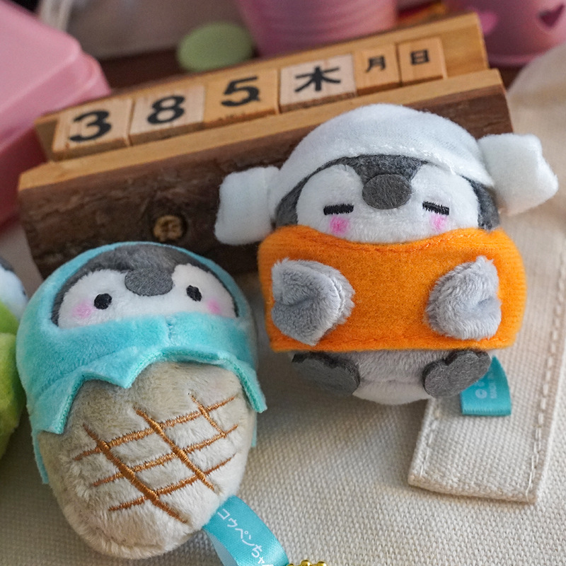 Japanese-style positive energy koi and penguin plush dolls, small pendants, bags, pendants, dolls, keychains, toy dolls pic 44