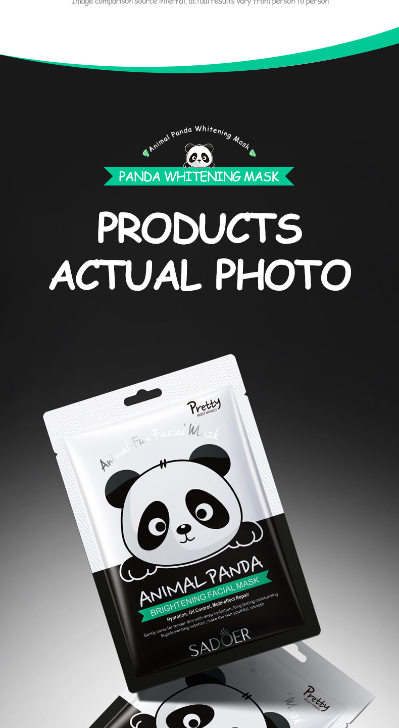 All English SADOER animal puppy pattern moisturizing Facial mask for cross-border export wholesale, exclusively for export pic 38