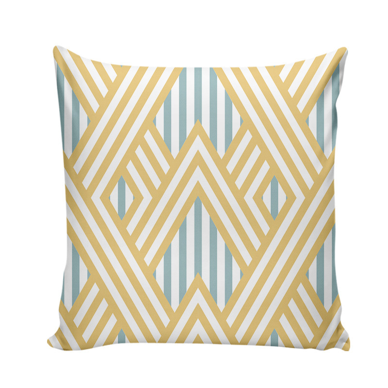 Creative pillow cover, new geometric sofa, car cushion cover, pillow cover pic 5