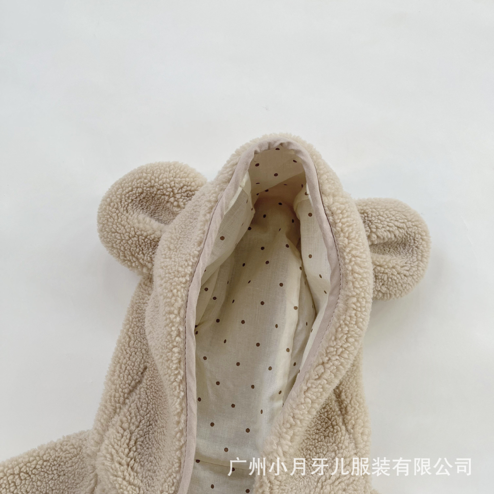 MiniCowMother cute floral imitation lambskin one-piece coat for boys, girls and children, solid-colored cotton coat for children pic 25