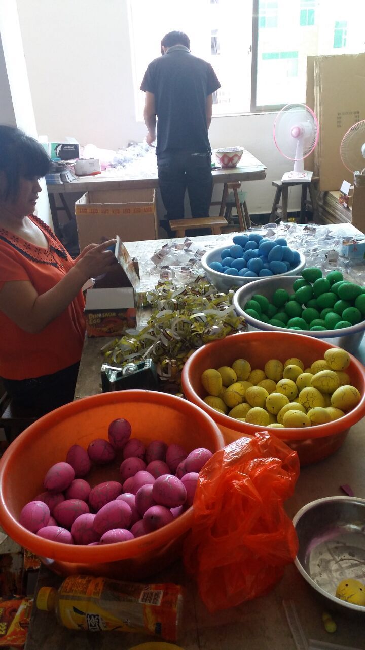 【厂货通】泡水膨胀中号恐龙蛋儿童玩具孵化蛋益智早教 48个/盒详情40