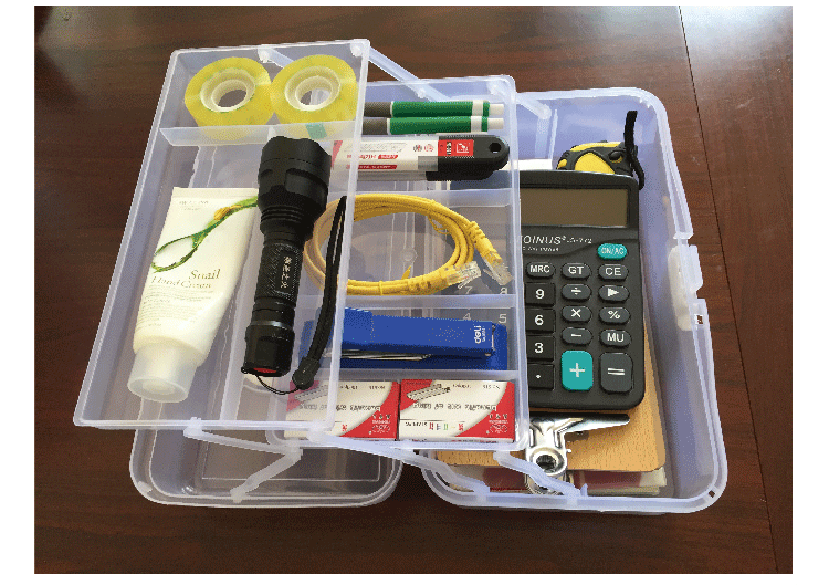 Portable three-layer multi-functional storage box, portable lacquer Guka plastic storage and organization box, medicine box pic 17