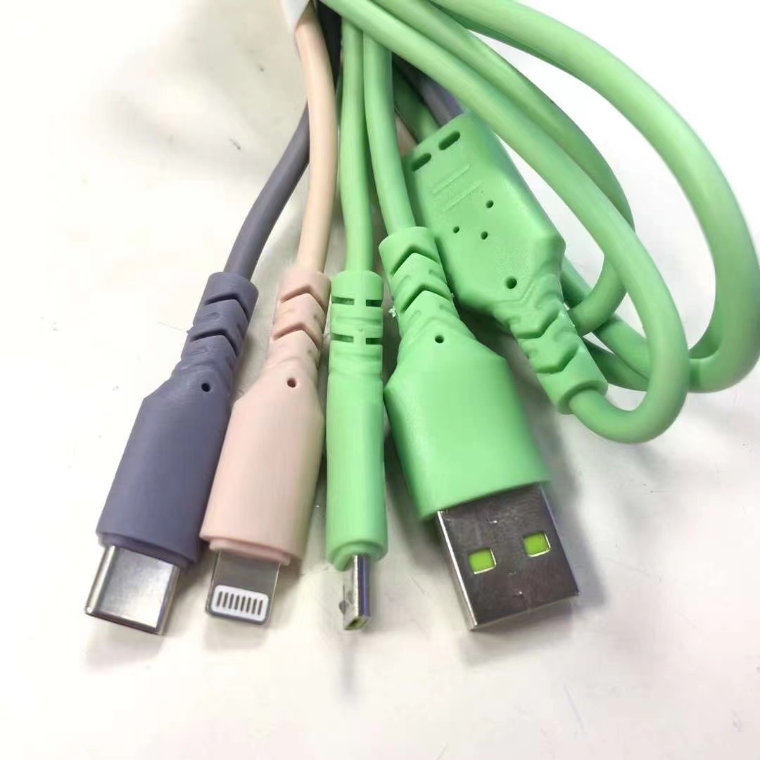 一拖三快充数据线适用于安卓TYPE-C苹果详情6