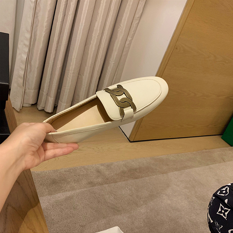 葡萄妈同款厚底乐福鞋女春秋鞋子复古小皮鞋英伦风女鞋夏季详情26