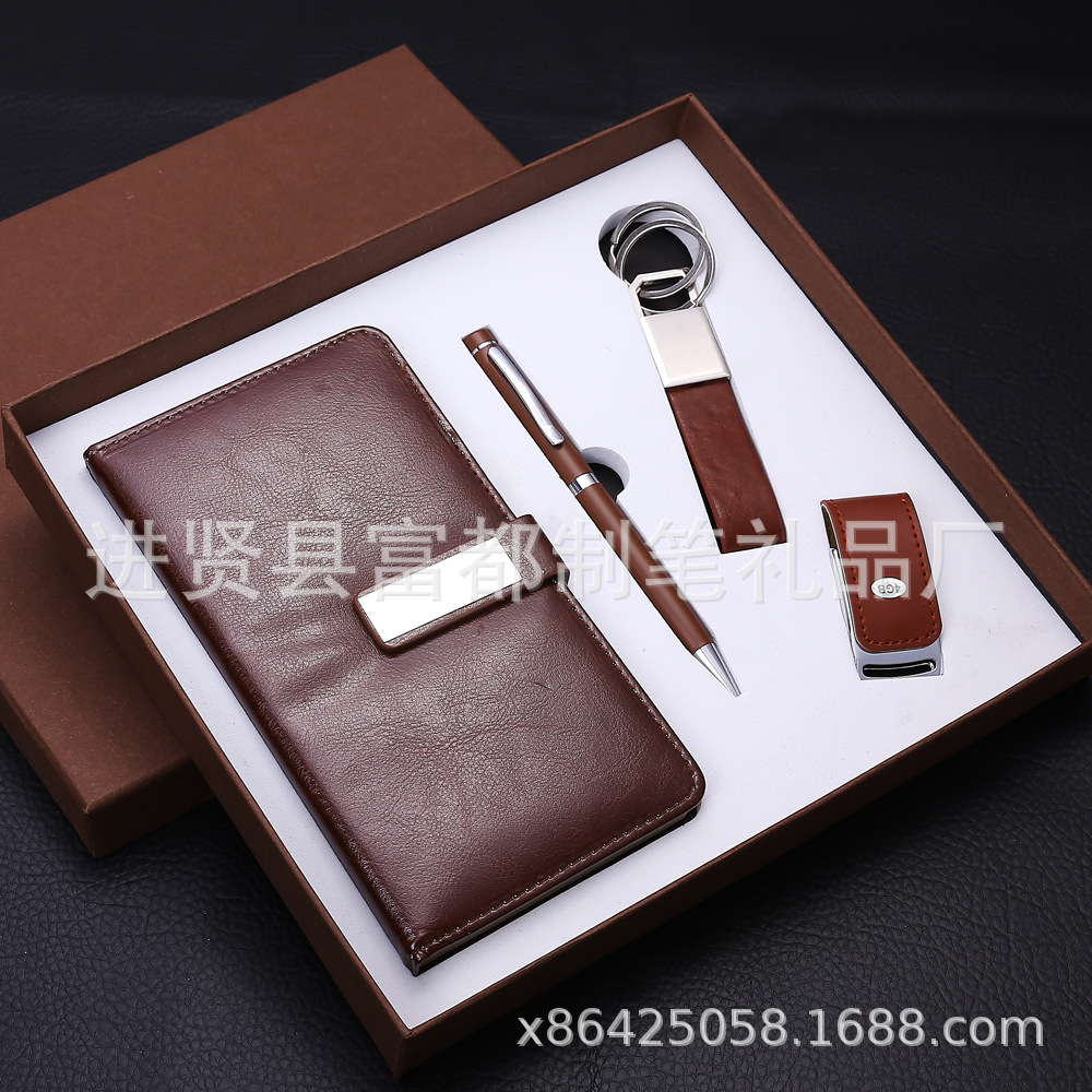 Creative cork keychain set, A7 notebook gift set for corporate year-end party gifts pic 16