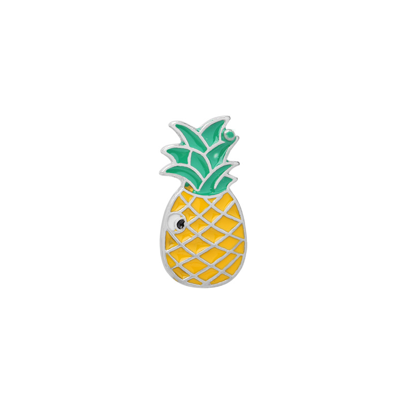 European and American accessories cartoon set brooch, woodpecker, watermelon, pineapple, rainbow pin set, corsage badge pic 11