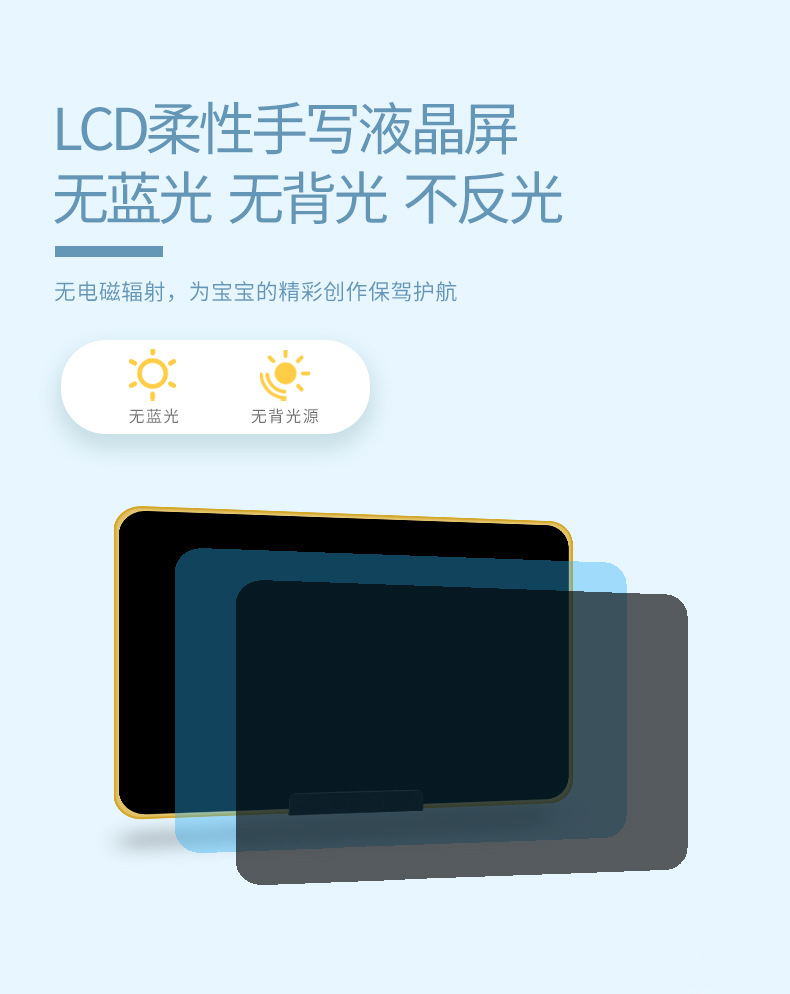16.21.24.28.40寸大尺寸双面板液晶画板可充电手写板儿童玩具白板详情6