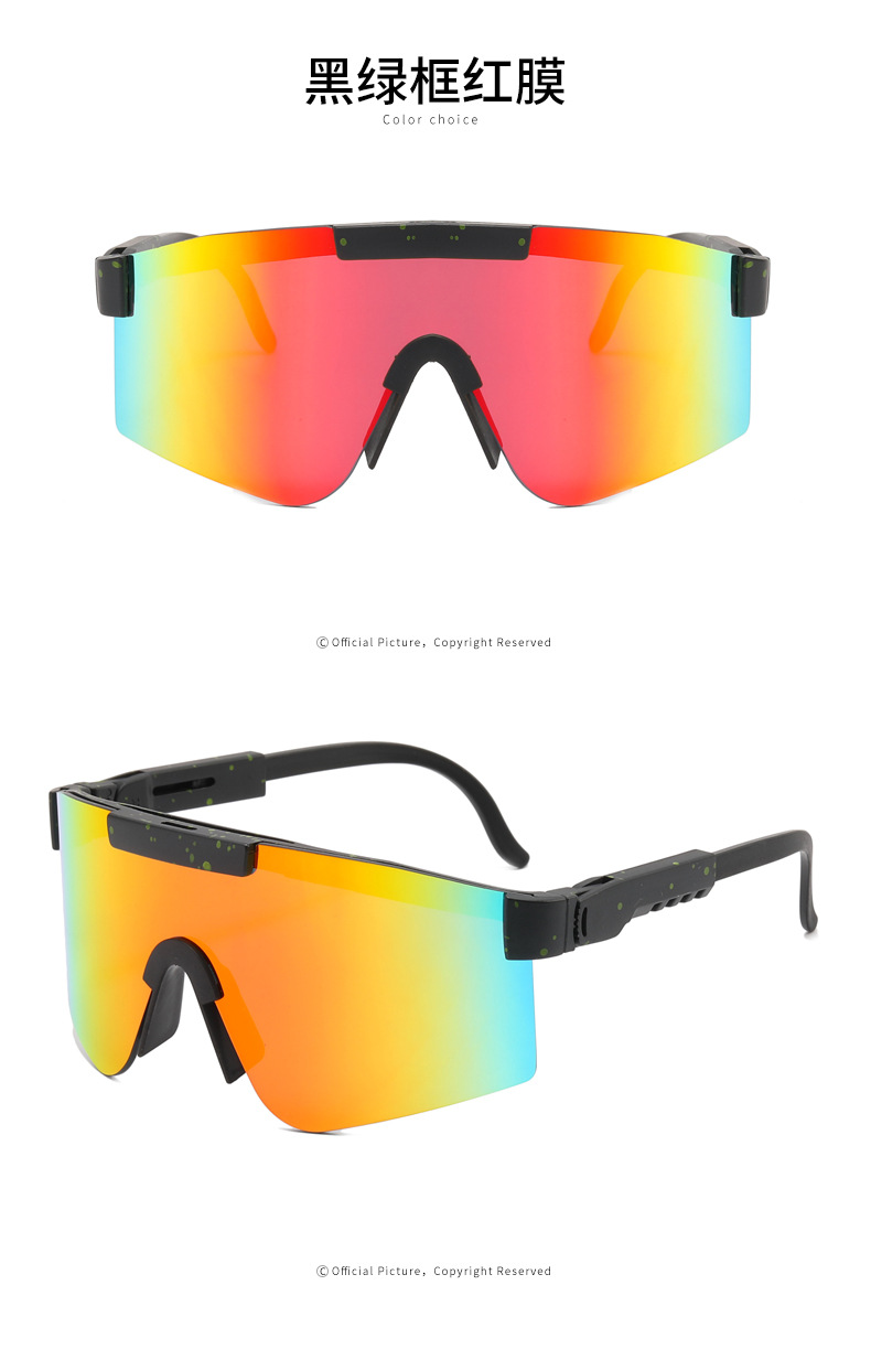 Wholesale of new cross-border outdoor sports sunglasses for women from Europe and America, anti-ultraviolet sunglasses for men pic 69