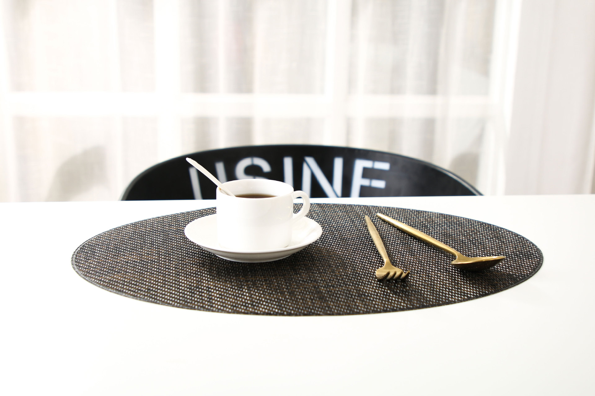 Coffee table MATS, table MATS, Japanese-style PVC simple oval table MATS, striped tablecloths, tablecloths, bowl MATS, heat insulation MATS, table MATS pic 25