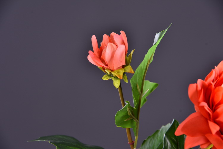 Factory direct sales of high-end artificial dahlia with realistic touch, wholesale of high-end artificial dahlia for home decoration, shopping malls and hotels pic 24