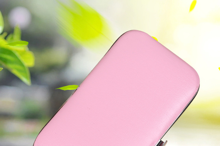 Candy-colored nail clippers seven-piece set, nail clippers and nail pliers, solid color nail and manicure tool set, custom LOGO pic 1