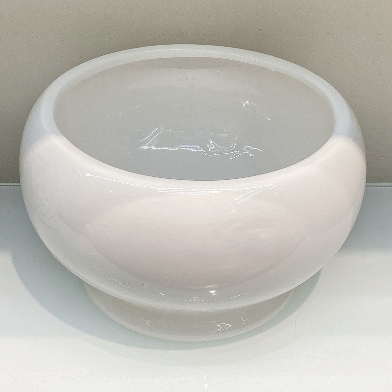 蝴蝶兰花盆盆景专用艺术纯白圆形椭圆形大花盆家具装饰盆栽花盆容器花瓶摆设摆件金堡花瓶详情2