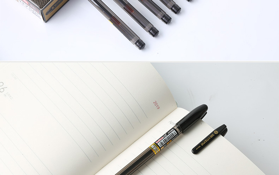 505 Smooth Gel Pen Student Office Business Signature Pen 0.5mm Black Pearl Gel Pen pic 12