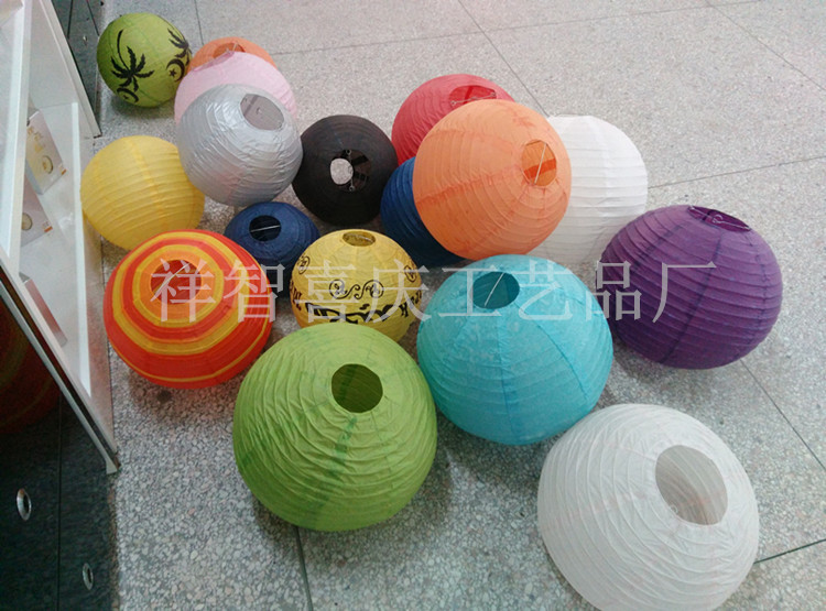 Colorful paper lanterns, DIY lanterns, wedding lanterns, year-end parties, Lantern Festival riddles, decorative items pic 22