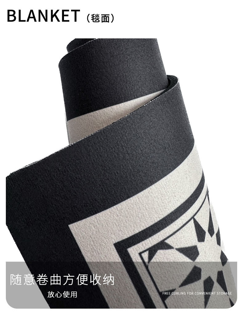 Absorbent bathroom mat, bathroom quick-drying foot mat, household washbasin carpet floor mat, anti-slip small flower soft floor mat at the door pic 3