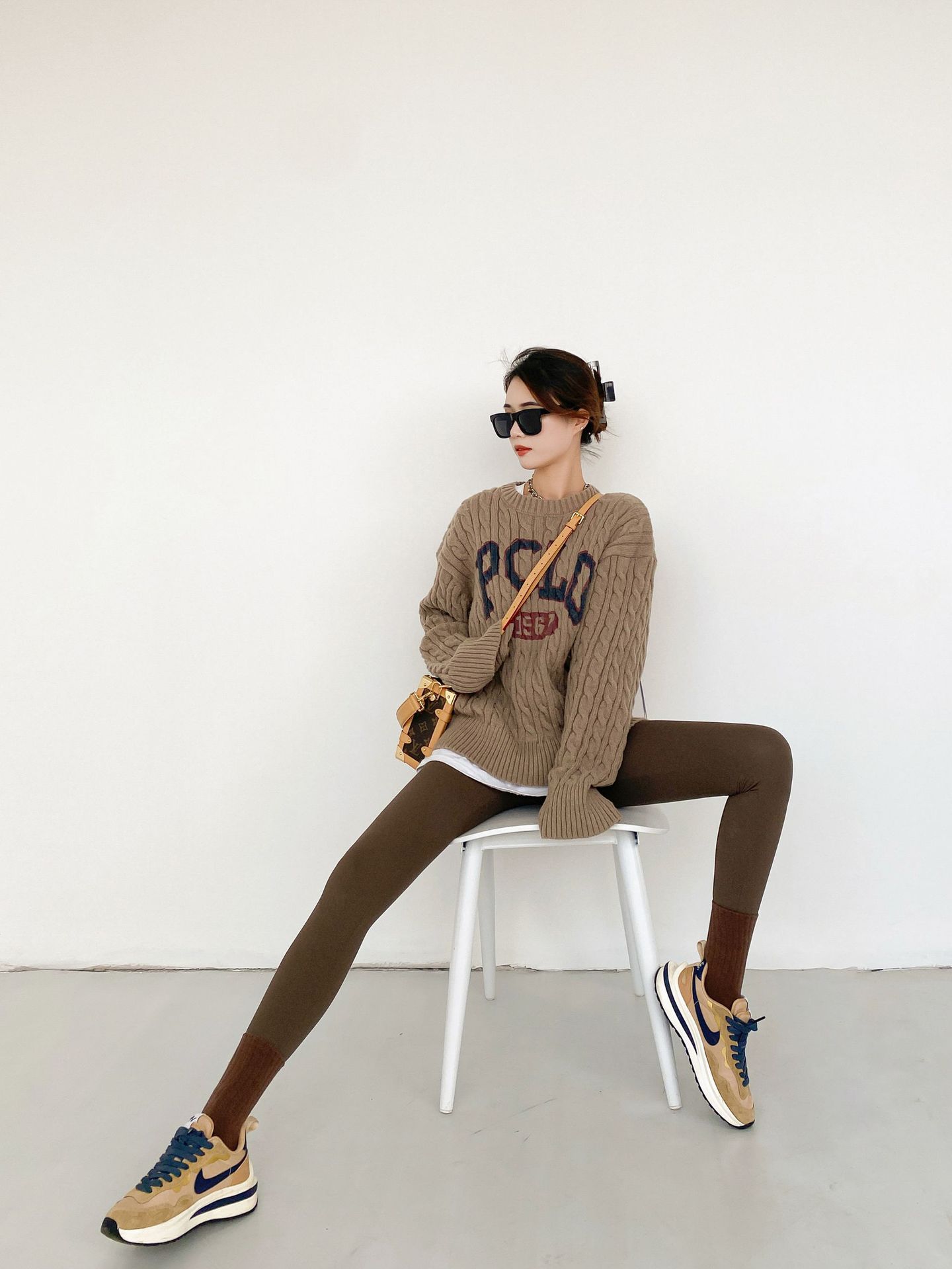 Wholesale of 2023 Spring and autumn tight-fitting high-waisted leggings, water-sparkling Barbie pants, a must-have for lifting buttocks, 9-inch pants, a one-piece replacement for women pic 65