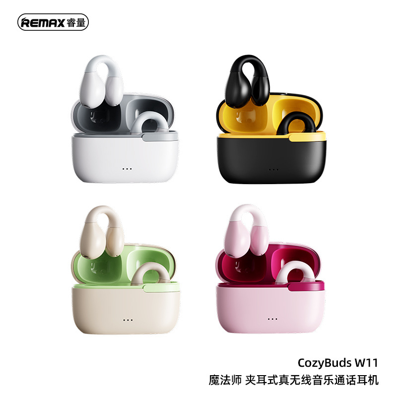 REMAX Rui Liang TWS ear-clip music and call headphones, true wireless Bluetooth headphones, sports and e-sports gifts pic 1