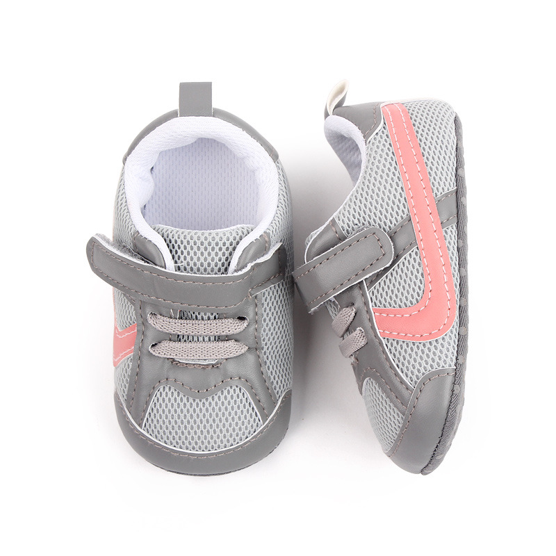 3-6-12 months old baby shoes: Comfortable and breathable mesh baby shoes, anti-slip soft-soled walking shoes M22-3 pic 11