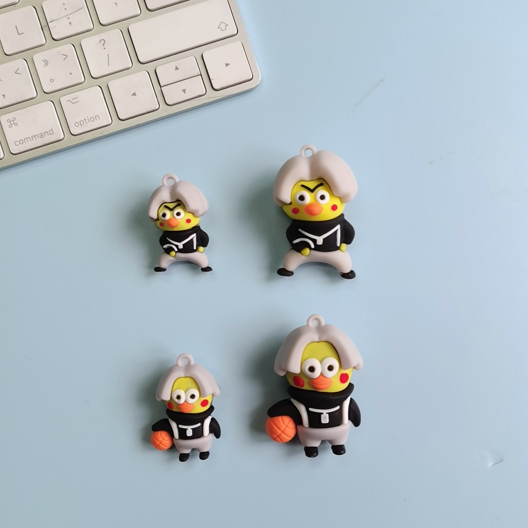 卡通ikun鸡你太美钥匙扣 PVC软胶立体公仔挂件盲盒小礼品批发现货详情12