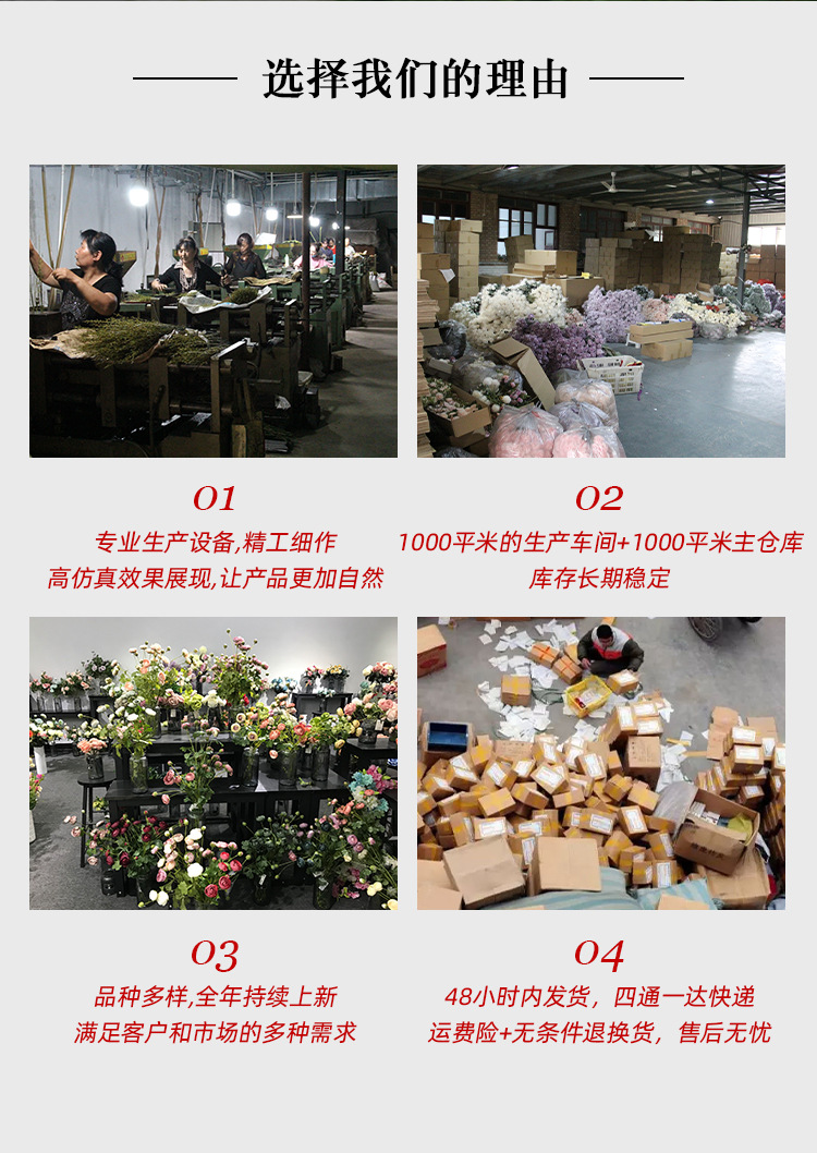 高级单枝3D仿真绣球花假花装饰插花批发钻石绣球婚庆花材摆件客厅详情2