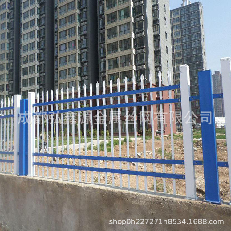 Barrio cerca de acero de zinc escuela zona de fábrica cerca cerca villa cerca de hierro forjado malla cerca de barrio barandilla fabricantes pic 12