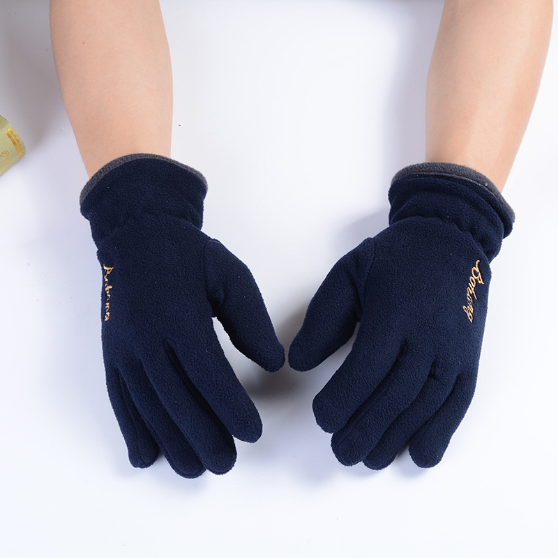 Bohang invierno shaker peludo guantes para hombres y mujeres al aire libre conducción guantes de motocicleta caliente doble guantes engrosados pic 15